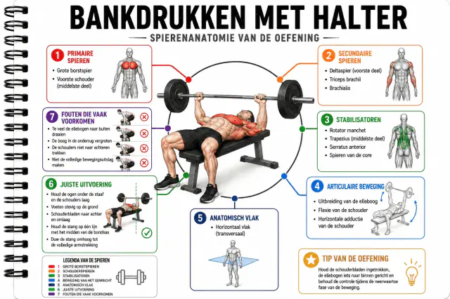 Voorbeeldpagina met een oefening