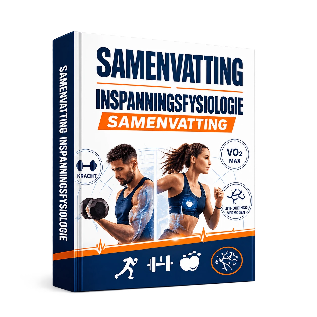 Boekomslag Samenvatting inspanningsfysiologie