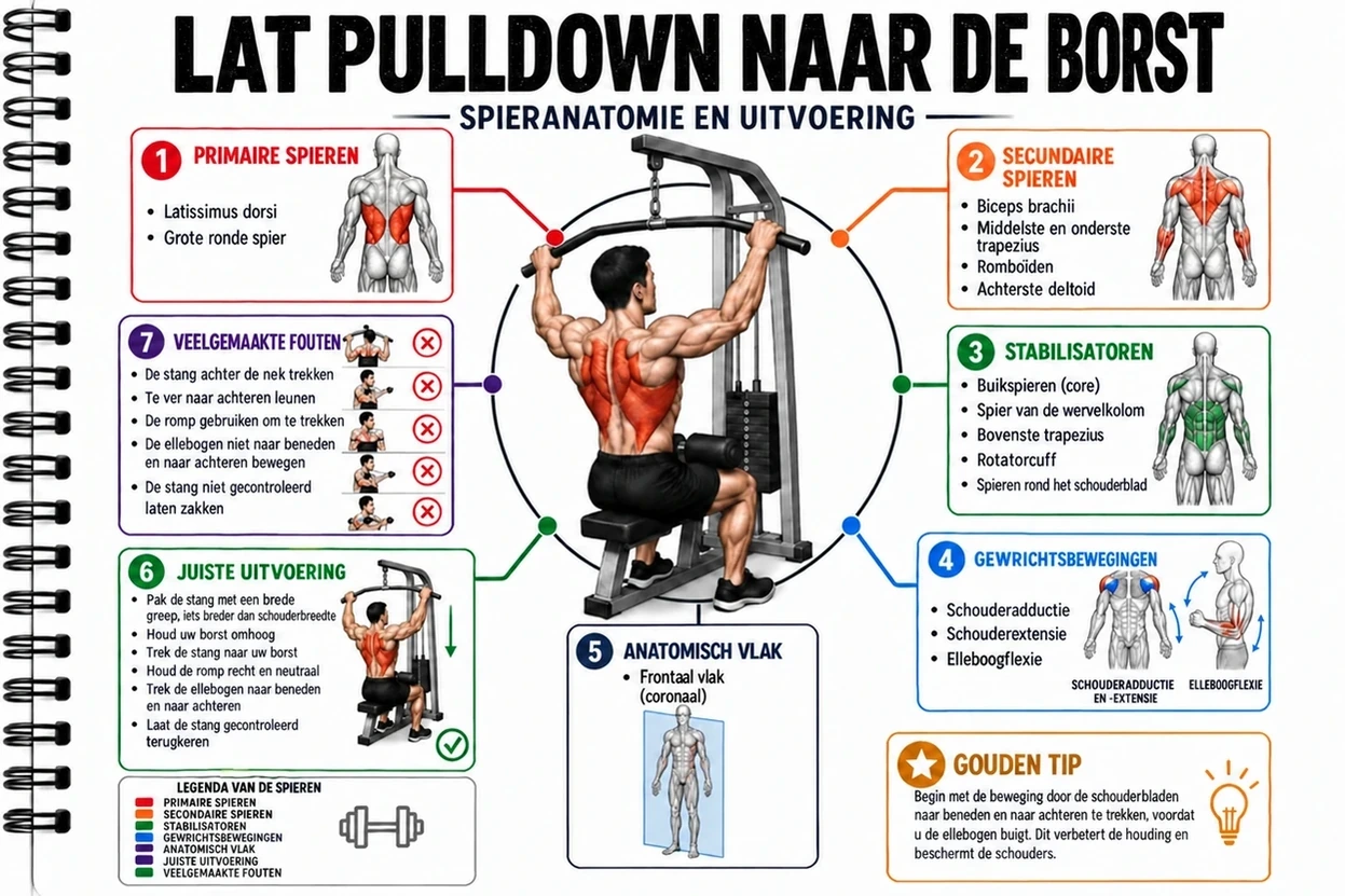 Visuele uitleg van een beweging